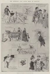 Die Smithfield Club Viehschau in Islington